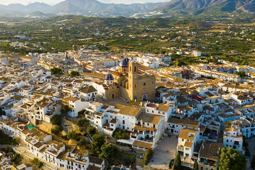 Altea ciems, vecpilsēta